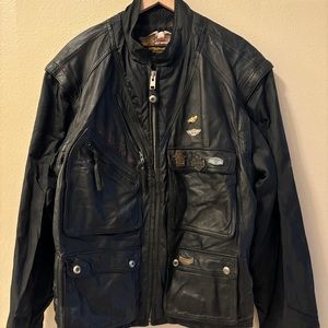 Vintage Harley Davidson Leather Jacket